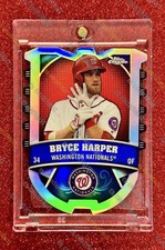 Bryce Harper DIE-CUT REFRACTOR TOPPS CHROME WASHINGTON NATIONALS MINT