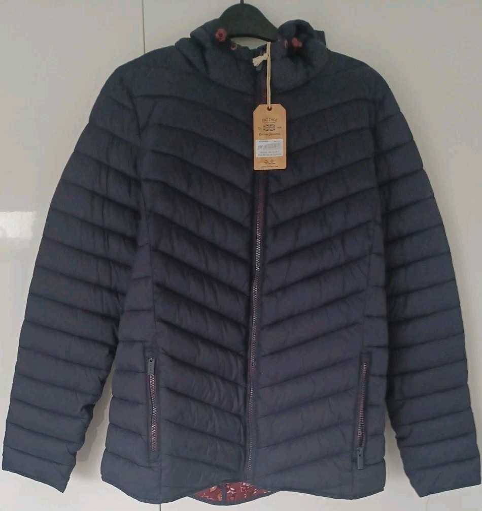 Fatface Navy Blue Jacket For Girl French Navy Fat Face Kids Coats