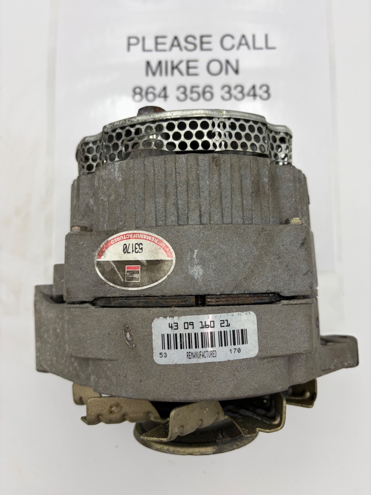 ROLLS ROYCE CORNICHE SHADOW BENTLEY REMAN ALTERNATOR. LARGEST INVENTORY ON EARTH