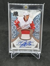 2015-16 Upper Deck The Cup Dylan Larkin Rookie Patch Auto /99 #199 Red Wings