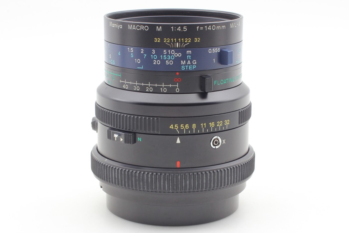 Exc+5] Mamiya Macro M 140mm F4.5 M/L-A Lens for Mamiya RZ67 Pro II