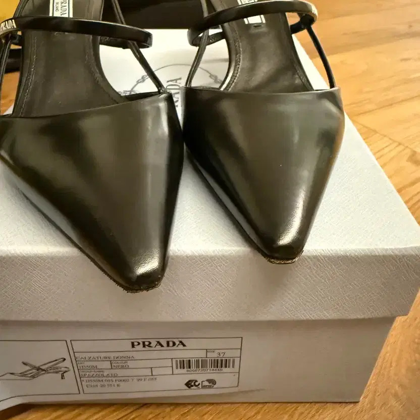 Prada Slingback Shoes Size 37 - Excellent Condition thumbnail 7