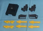 G.I. GI JOE MORAY COBRA HYDROFOIL PARTS LOT #66 engine cover missiles FREE SHIP