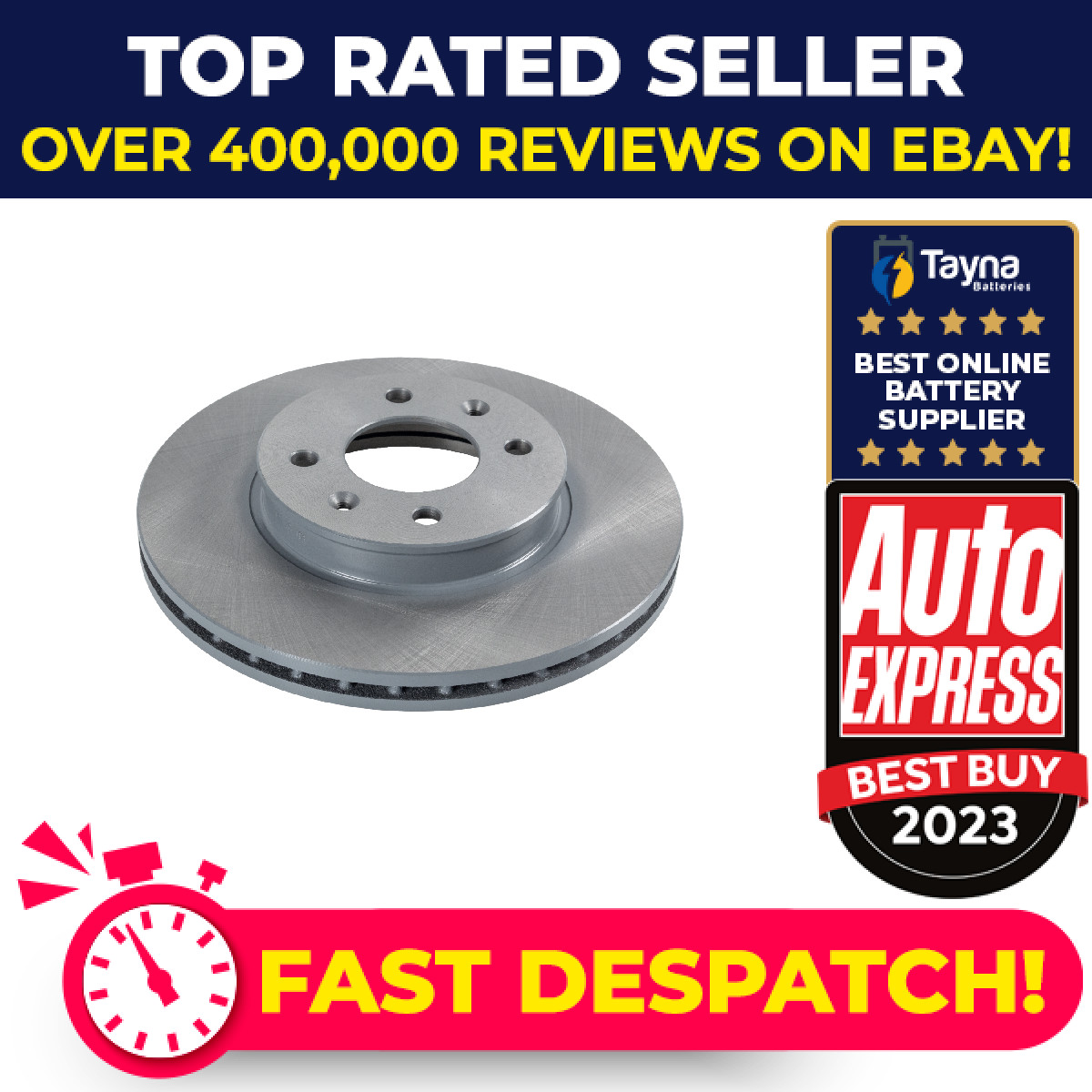 2x Brake Discs Pair Vented Front 256mm 31318 Febi Set 517121G000 Quality New