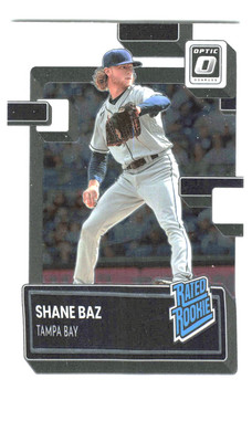 Shane Baz 2022 Donruss Optic #66 Rookie Tampa Bay Rays RC
