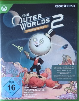 The Outer Worlds 2 Premium Edition inkl. DLC-Pass Microsoft Xbox Series X OVP