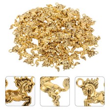  40Pcs Chinese Zodiac Horse Charms: 2026 Year of Horse Pendant Charms - DIY