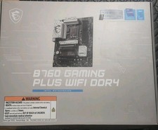 MSI B760 PLUS WI-FI DDR4 INTEL LGA1700 GAMING MOTHERBOARD 