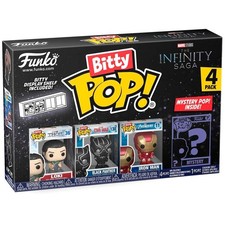 Blister 4 Figuras Bitty Pop Marvel The Infinity Saga Loki