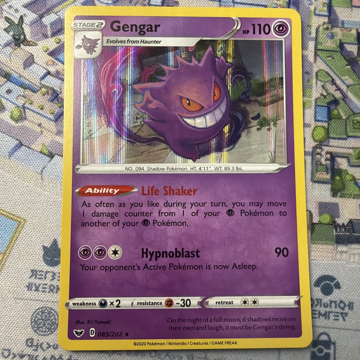 Gengar Pokémon TCG Individual Collectible Card Game Cards for sale