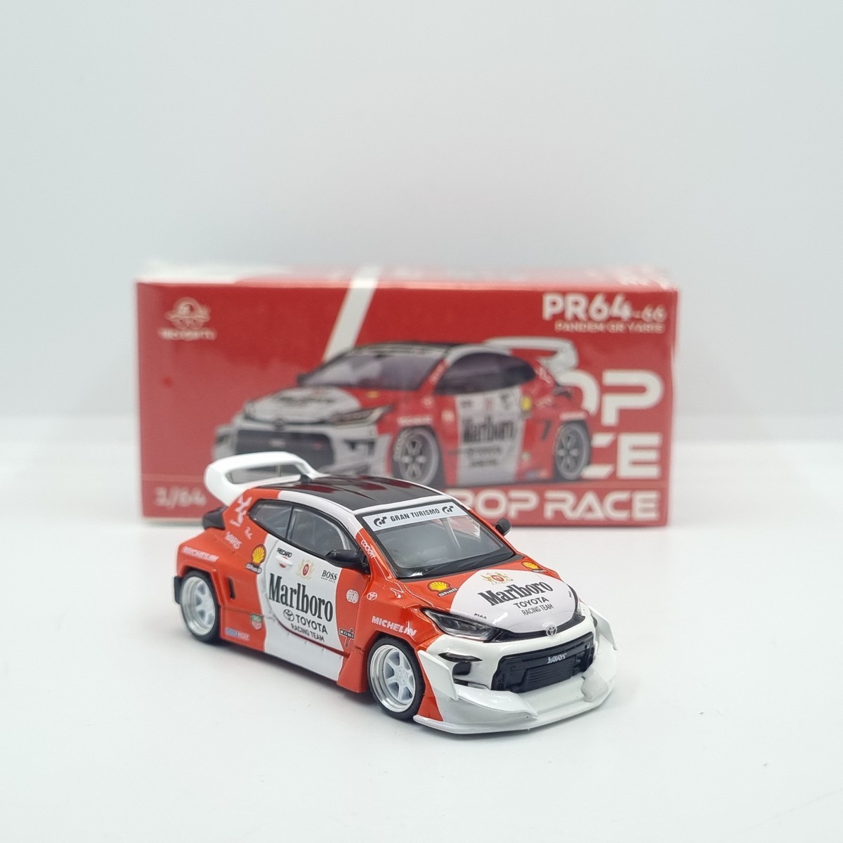 POP RACE PANDEM ROCKET BUNNY TOYOTA GR YARIS MARLBORO PR64-66 | eBay