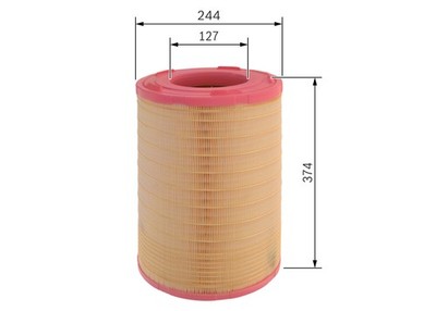 LUFTFILTER - BOSCH F 026 400 536