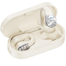 Open Ear Earbuds, Wireless Bluetooth Earphone, Clip on Headphones, Over The E...