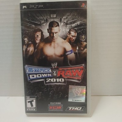 WWE SmackDown vs. Raw 2010 (Sony PSP, 2009) *Complete*