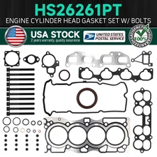 MLS Cylinder Head Gasket Set Bolt For Nissan Altima Sentra 2.5L 16V OE HS54444