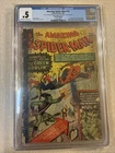 AMAZING SPIDER-MAN #14- CGC 0.5- 1ST GREEN GOBLIN. U.K. Price Variant. 1964