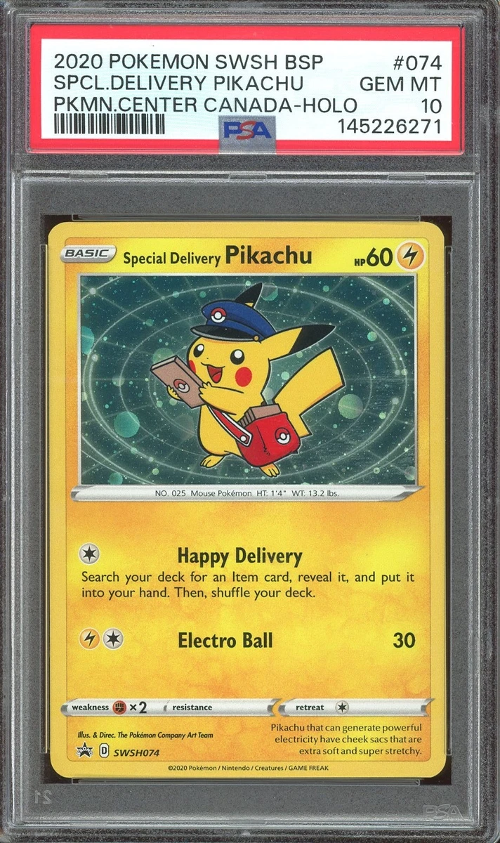Special Delivery Pikachu SWSH074 SWSH: Sword & Shield Promo Cards