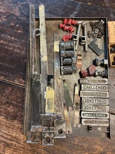 Kluge D Series Letterpress Printing Press Parts and make ready supplies