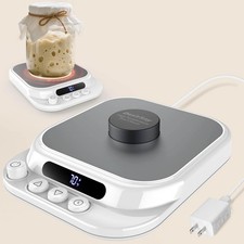Sourdough Starter Warmer 70-130 F ,1 F Precise Temperature Control,24H Timer,...