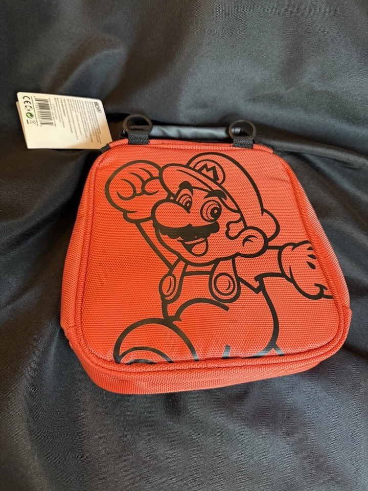 NUEVO CON ETIQUETAS SUPER MARIO Universal Transporter para Nintendo 3DS por PowerA 100358 Naranja Foto 2 de 4