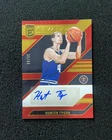 2023-24 Panini Donruss Elite New Breed Auto Hunter Tyson #NB-TYS Red 35/49 PV31