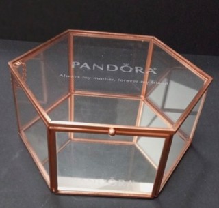 Pandora Glass Jewelry Bracelet Box Mother's Day New 2017
