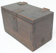 Japanese Hikidashi Chest with Drawer, Antique Original from Japan 1111C5