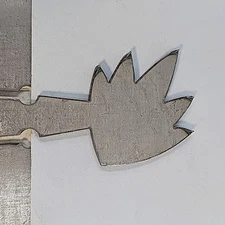 POTTER USA Hydraulic Jewelry Press Pancake Die Abstract 