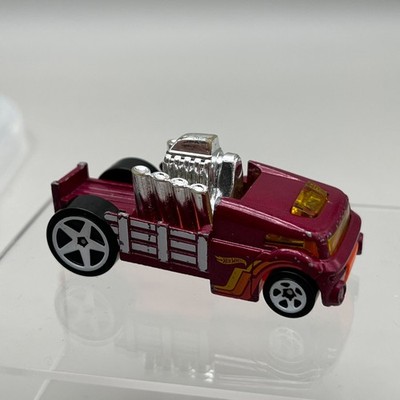 Hot Wheels Crate Racer Maroon HW Exposed Engines 1:64 Diecast Spielzeugauto #L