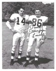 Deceased Cleveland Browns HOF Great Dante Lavelli Autographed Photo W/COA