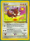 Eevee Vintage 1999 Pokemon - Jungle Set - Common Non-Holo Card 51/64 Eevee LP