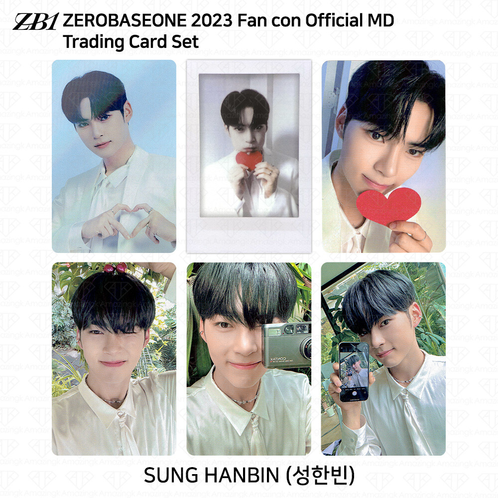 ZEROBASEONE ZB1 2023 Fan Con Official MD Trading Card