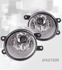 [+Bracket]For 2009 2010 2011 2012 Toyota RAV4 Chrome Fog Lights w/Wiring& Switch
