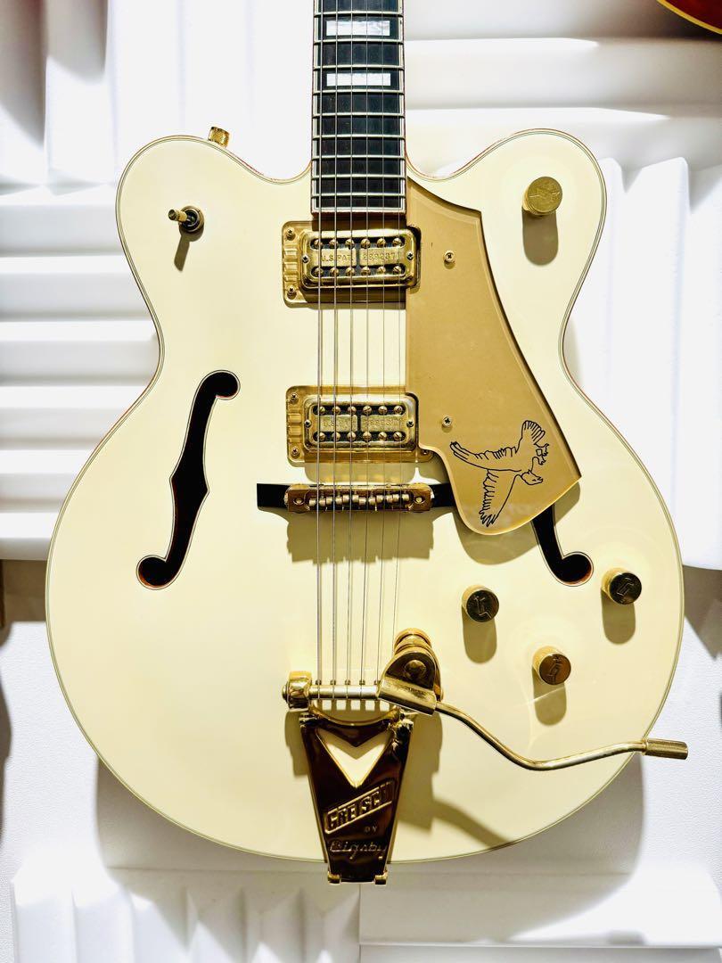 Acoustic Electric Guitar Gretsch White Falcon II 7594 Acoustic Electric Guitar Gretsch White Falcon II 7594