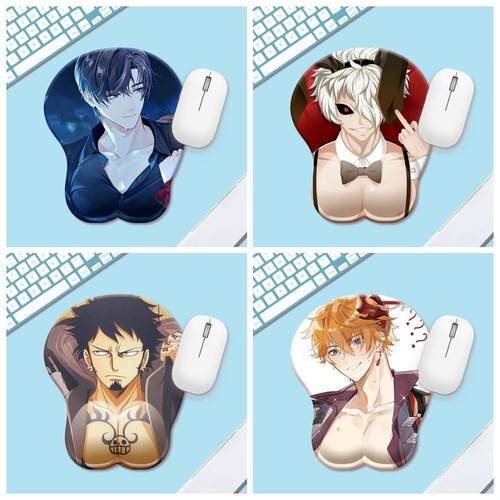 Bobo Series 3D Breast Mousepad Beauty Chest Mouse Mat Laptops - Photo 8/51