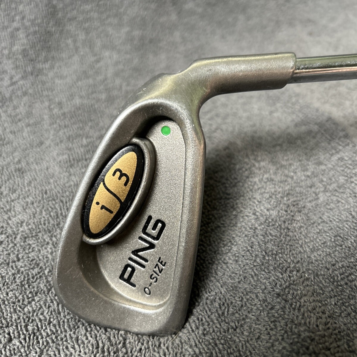 Left Handed Ping i3 0-SIze Blue Dot 6 Iron Regular Steel Shaft Ping Grip Left Handed Ping i3 0-SIze Blue Dot 6 Iron Regular Steel Shaft Ping Grip
