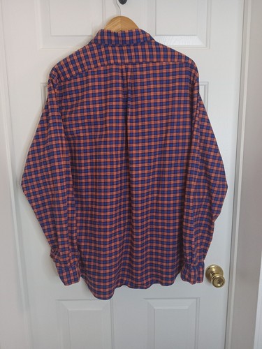 RALPH LAUREN Mens plaid Button-up Size XXL Church Wedding Dress Shirt - Picture 10 of 15