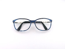 Escada Eyeglasses, Frames Only, VES A31 0GBB Blue, 53-16-140, Plastic, Italy