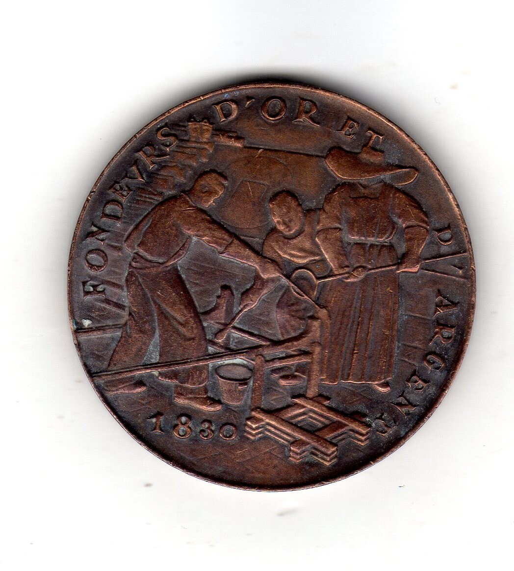Médaille Visite à la Monnaie Musée Monétaire Fondeur