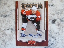 Philadelphia Flyers Ben Eager Signed Autographed 2006 Flair Showcase Mint