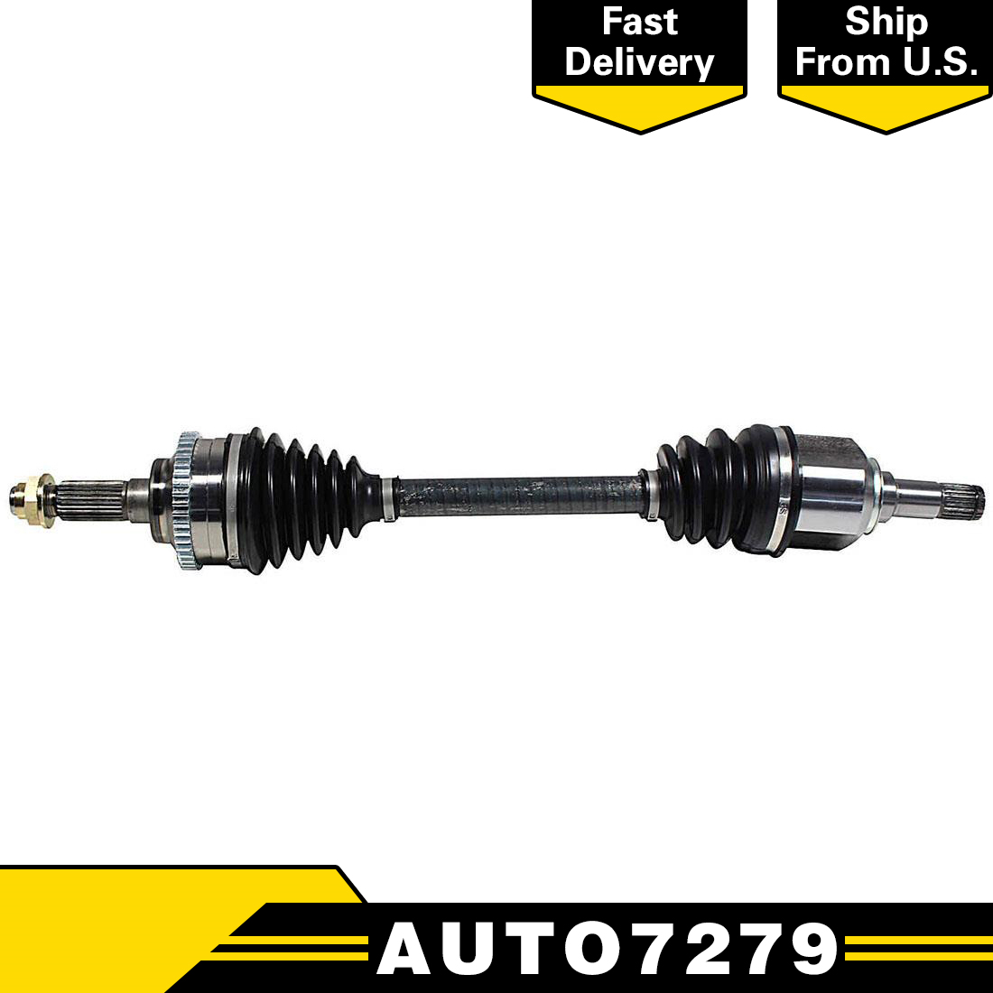 Front Driver Left CV Axle Drive Shaft Joint Assembly For MAZDA 323