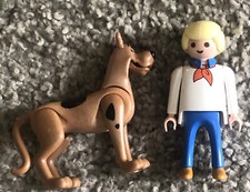Playmobil Scooby Doo Figures Lot Fred And Scooby Doo  