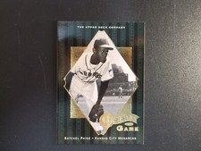 2001 Upper Deck Baseball Origins of The Game Satchel Paige Card # 56