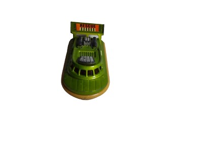 Green  1972 Matchbox Superfast Rescue Hovercraft