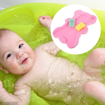 Newborn Anti-slip Bath Mat Child Sponge for Bathing Baby Support