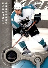 2005-06 SP Game Used #82 Jonathan Cheechoo SAN JOSE SHARKS