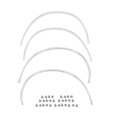 1977 1978 1979 Impalacaprice Wheel Opening Moldings Frontrearrightleft 4pcs