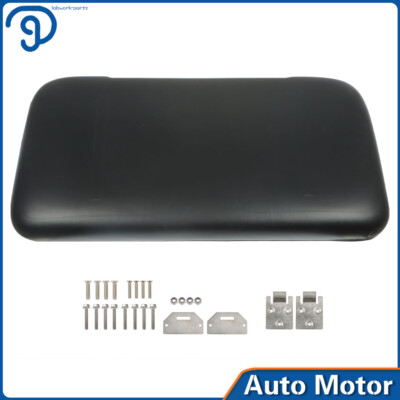 Golf Cart Black Front Seat Bottom For EZGO Medalist TXT 1994-2013 Hardware Incl.