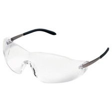 5-Pack, MCR SAFETY Glasses: Anti-Scratch, Wraparound, Frameless S2210