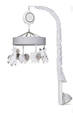 Cloud Island Baby Musical & White Noise Crib Mobile w/ Animals Auto Shut off NEW